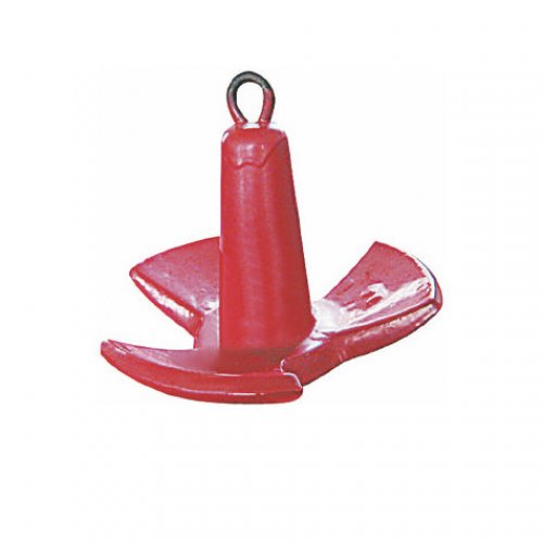 PVC Coated River Anchor (Red)